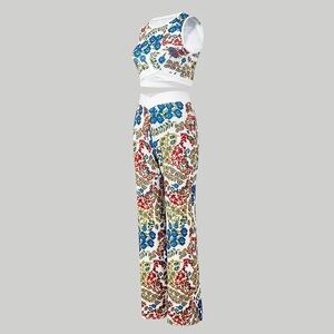 Cider Floral Two Piece